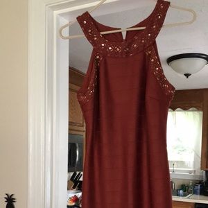 Dress brand new never worn. Above knee